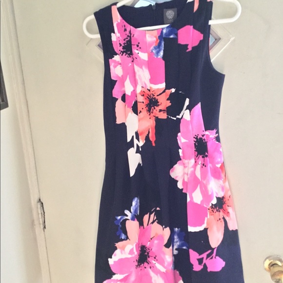 Fully lined sleeveless floral dress - Picture 14 of 15